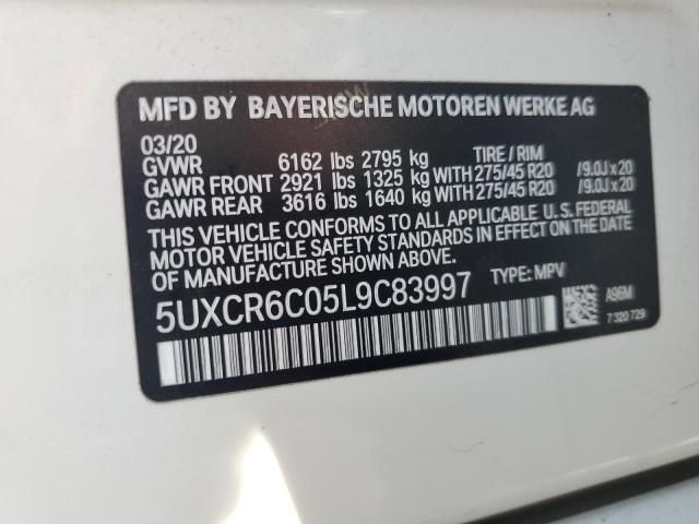 2020 BMW X5 XDRIVE40I