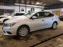 Nissan salvage cars for sale: 2017 Nissan Sentra S