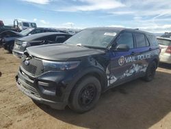 Ford Vehiculos salvage en venta: 2020 Ford Explorer Police Interceptor