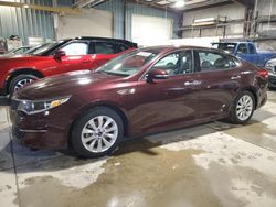 KIA Vehiculos salvage en venta: 2016 KIA Optima EX