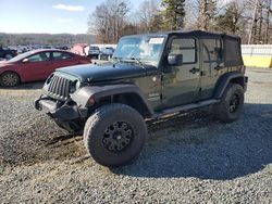 Salvage cars for sale at Concord, NC auction: 2010 Jeep Wrangler Unlimited Sport