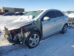 Salvage cars for sale at Kansas City, KS auction: 2015 Chevrolet Sonic LTZ