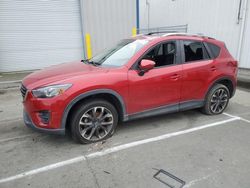 Salvage cars for sale at Vallejo, CA auction: 2016 Mazda CX-5 GT