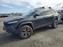 Carros salvage sin ofertas aún a la venta en subasta: 2014 Jeep Cherokee Trailhawk