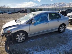 Salvage cars for sale at Magna, UT auction: 2010 Honda Civic LX