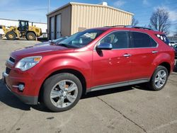 Salvage cars for sale at Moraine, OH auction: 2013 Chevrolet Equinox LTZ