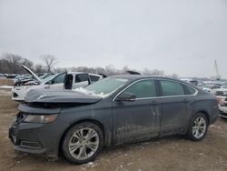 Vehiculos salvage en venta de Copart Des Moines, IA: 2014 Chevrolet Impala LT