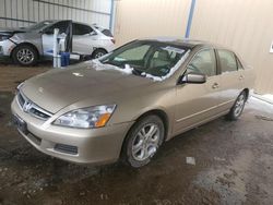 Salvage cars for sale at Brighton, CO auction: 2007 Honda Accord EX