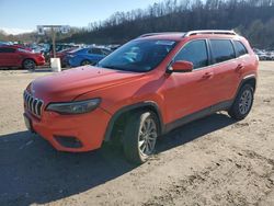 Jeep salvage cars for sale: 2021 Jeep Cherokee Latitude LUX