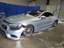 Salvage cars for sale at Hurricane, WV auction: 2015 Mercedes-Benz S 550