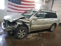 Salvage cars for sale at Lyman, ME auction: 2006 Toyota Highlander Limited