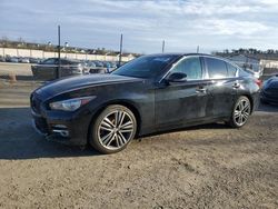 Salvage cars for sale at Laurel, MD auction: 2015 Infiniti Q50 Base