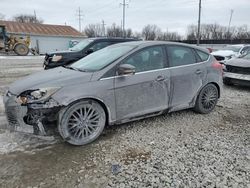 Salvage cars for sale at Columbus, OH auction: 2014 Ford Focus Titanium