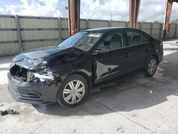 Volkswagen salvage cars for sale: 2017 Volkswagen Jetta S