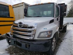 Hino salvage cars for sale: 2016 Hino 268 Flat BED Truck