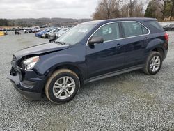 Salvage cars for sale at Concord, NC auction: 2017 Chevrolet Equinox LS