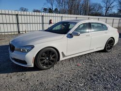 Carros salvage a la venta en subasta: 2017 BMW 740 I