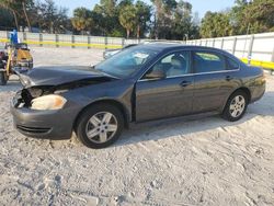 Salvage cars for sale at Fort Pierce, FL auction: 2010 Chevrolet Impala LS