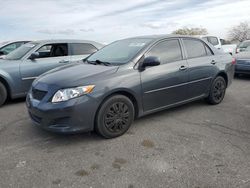 Salvage cars for sale from Copart North Las Vegas, NV: 2009 Toyota Corolla Base