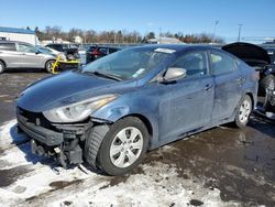 Salvage cars for sale at Pennsburg, PA auction: 2016 Hyundai Elantra SE