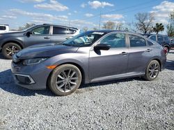 Honda salvage cars for sale: 2020 Honda Civic EX