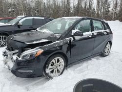 Salvage cars for sale at Cookstown, ON auction: 2018 Mercedes-Benz B 250 4matic