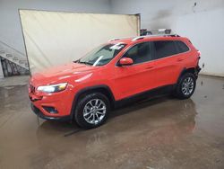 Salvage cars for sale at Davison, MI auction: 2021 Jeep Cherokee Latitude Plus