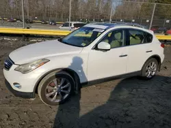 Salvage cars for sale at Waldorf, MD auction: 2010 Infiniti EX35 Base