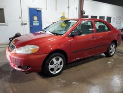 Salvage cars for sale at Blaine, MN auction: 2006 Toyota Corolla CE