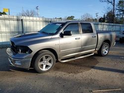 Dodge salvage cars for sale: 2012 Dodge RAM 1500 SLT