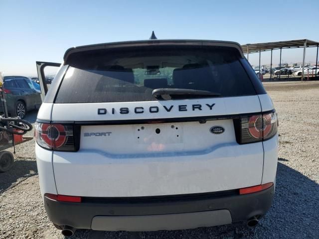 2018 Land Rover Discovery Sport SE