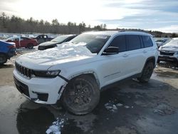 Carros salvage sin ofertas aún a la venta en subasta: 2021 Jeep Grand Cherokee L Limited