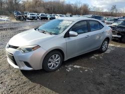 Toyota Corolla l salvage cars for sale: 2014 Toyota Corolla L