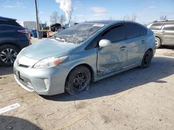 Salvage cars for sale at Pekin, IL auction: 2012 Toyota Prius