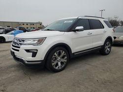 Salvage cars for sale at Wilmer, TX auction: 2019 Ford Explorer Limited