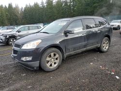 Chevrolet salvage cars for sale: 2012 Chevrolet Traverse LT