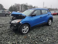 Salvage cars for sale at Mebane, NC auction: 2021 Nissan Kicks S