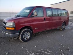 Chevrolet salvage cars for sale: 2006 Chevrolet Express G3500