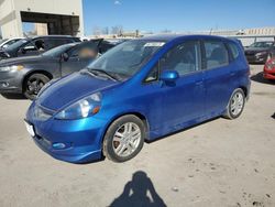 Salvage cars for sale at Kansas City, KS auction: 2008 Honda FIT Sport