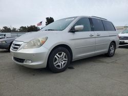 Salvage cars for sale at Martinez, CA auction: 2005 Honda Odyssey Touring