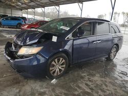 Salvage cars for sale at Cartersville, GA auction: 2016 Honda Odyssey EXL