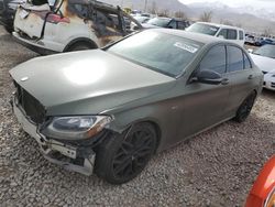 Mercedes-Benz salvage cars for sale: 2016 Mercedes-Benz C 450 4matic AMG