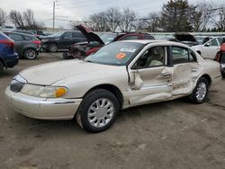 Salvage cars for sale at Moraine, OH auction: 2001 Lincoln Continental