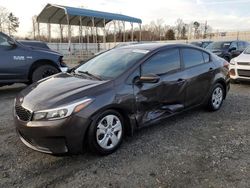 KIA salvage cars for sale: 2017 KIA Forte LX