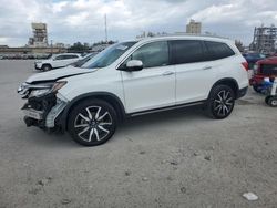 Salvage cars for sale at New Orleans, LA auction: 2021 Honda Pilot Elite