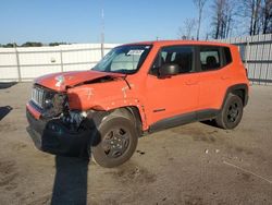 Jeep salvage cars for sale: 2017 Jeep Renegade Sport