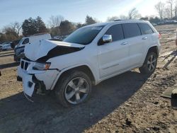 Salvage cars for sale at Madisonville, TN auction: 2014 Jeep Grand Cherokee Overland