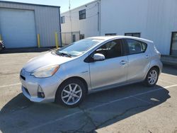 Salvage cars for sale at Vallejo, CA auction: 2012 Toyota Prius C