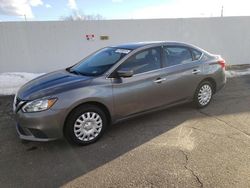 Salvage cars for sale at New Britain, CT auction: 2017 Nissan Sentra S