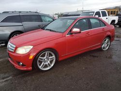 Carros salvage a la venta en subasta: 2009 Mercedes-Benz C300